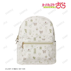 百變小櫻 Magic 咭 「基路仔」白色 背囊 Motif Pattern Backpack (White)【Cardcaptor Sakura】