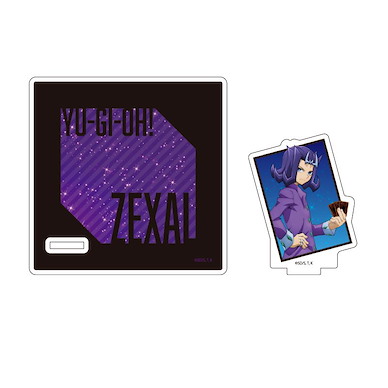 遊戲王 「神代凌牙」遊戲王ZEXAL 迴轉 Ver. 亞克力杯墊 + 企牌 Acrylic Coaster Stand Yu-Gi-Oh! Zexal 02 Furimuki Ver. Kamishiro Ryoga (Original Illustration)【Yu-Gi-Oh!】