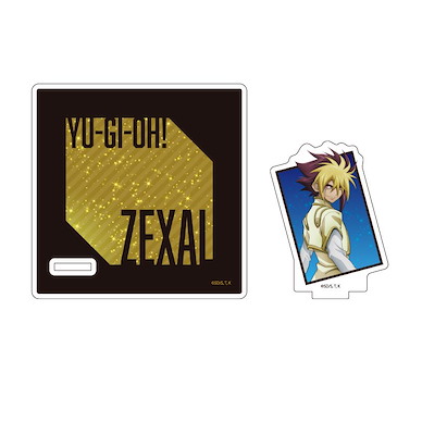 遊戲王 系列 「IV」遊戲王ZEXAL 轉身 Ver. 亞克力杯墊 + 企牌 Acrylic Coaster Stand Yu-Gi-Oh! Zexal 04 Furimuki Ver. Quattro (Original Illustration)【Yu-Gi-Oh!】
