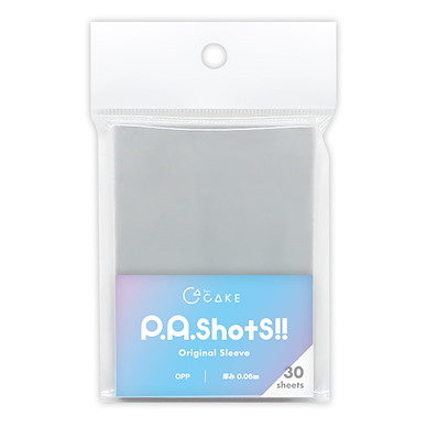 周邊配件 P.A.shots!! 拍立得相咭保護套 透明 (30 枚入) Original P.A.shots !! Sleeve Clear (30 Pieces)【Boutique Accessories】