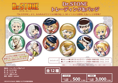 Dr.STONE 新石紀 收藏徽章 SD Ver. (6 個入) Can Badge (6 Pieces)【Dr. Stone】