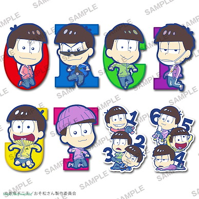 阿松 織布徽章 (8 個入) Embroidery Mascot Collection (8 Pieces)【Osomatsu-kun】