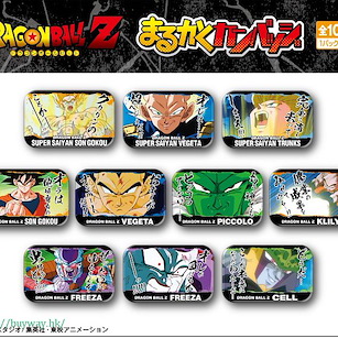 龍珠 圓角徽章 (10 個入) Marukaku Can Badge (10 Pieces)【Dragon Ball】