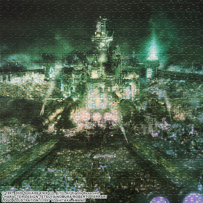 最終幻想系列 : 日版 Final Fantasy VII 重製版 Midgar 砌圖 1000 塊
