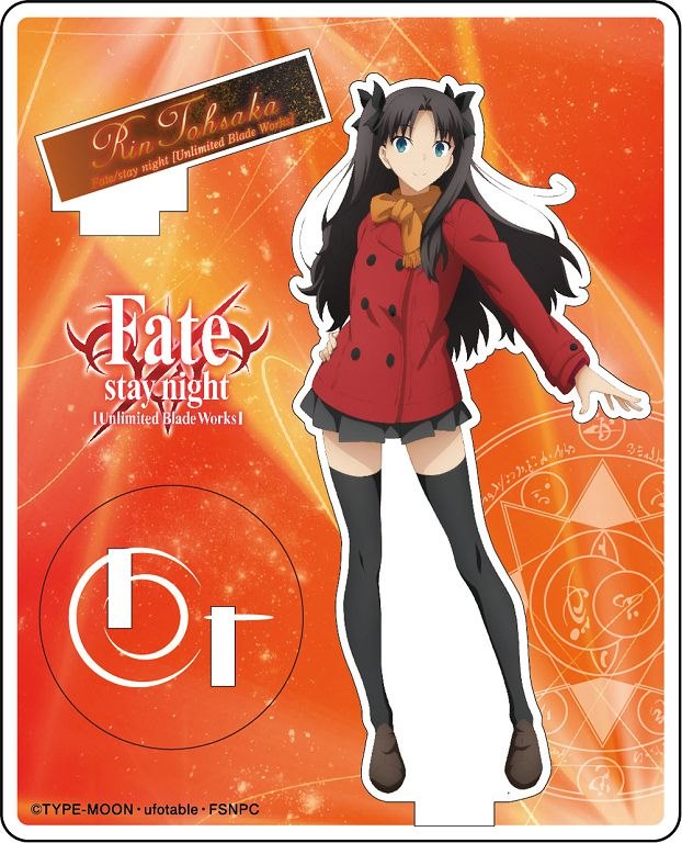 Fate系列 : 日版 「遠坂凜」角色企牌