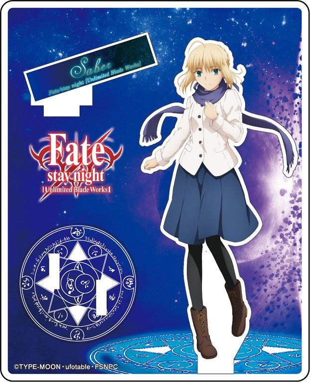Fate系列 : 日版 「Saber」角色企牌