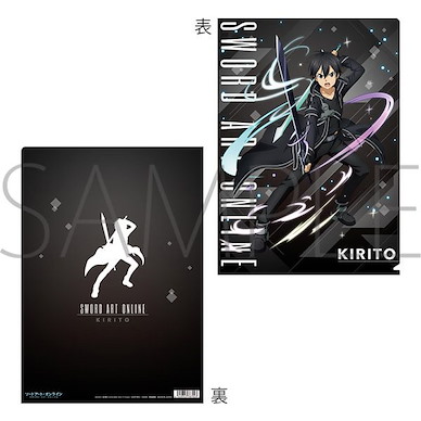 刀劍神域系列 「桐谷和人」A4 文件套 Clear File A Kirito【Sword Art Online Series】