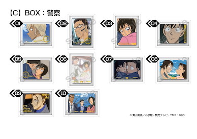 名偵探柯南 磁貼 警察 (10 個入) Koma Colle Magnet Collection C Police (10 Pieces)【Detective Conan】