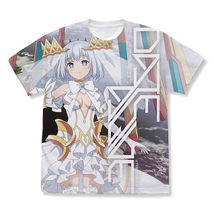 約會大作戰 (加大)「鳶一折紙」全彩 白色 T-Shirt Origami Tobiichi Full Graphic T-Shirt /WHITE-XL【Date A Live】