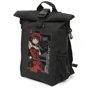 約會大作戰 「時崎狂三」黑色 卷頂背囊 Kurumi Tokisaki Full Color Roll-top Backpack【Date A Live】