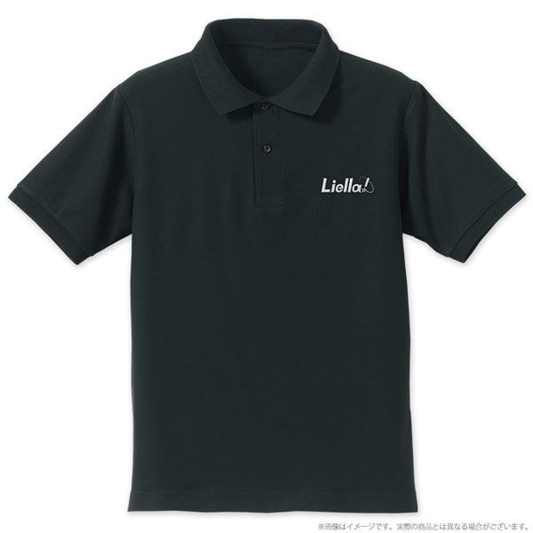 LoveLive! Superstar!! : 日版 (大碼)「Liella！」刺繡 黑色 Polo Shirt