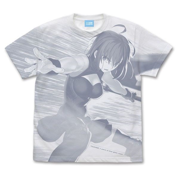 月姬 : 日版 (中碼)「希耶爾」月姫 -A piece of blue glass moon- 白色 T-Shirt
