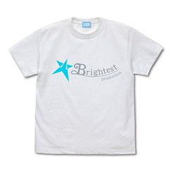 SHINE POST : 日版 (大碼) Brightest production 白色 T-Shirt