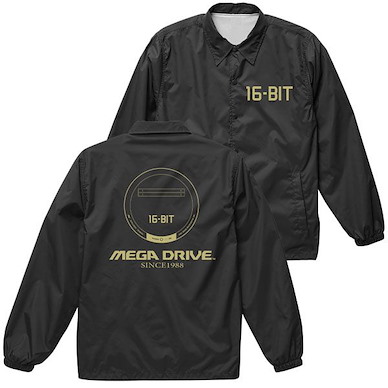 Mega Drive (大碼)  MEGA DRIVE 16-BIT 黑色 外套 Megadrive Coach Jacket /BLACK-L【Mega Drive】