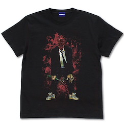 異獸魔都 (中碼)「心」黑色 T-Shirt Shin Full Color T-Shirt /BLACK-M【Dorohedoro】