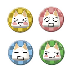 井上多樂 「井上多樂」收藏徽章 (1 套 4 款) Dokodemo Issho Toro Face Can Badge 4Pack Set【Toro Inoue】