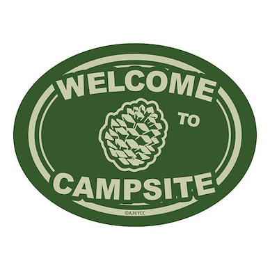 搖曳露營△ 松ぼっくりキャンプ場 貼紙 Matsubokkuri Campsite Sticker【Laid-Back Camp】