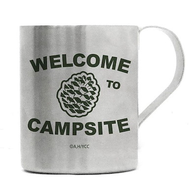 搖曳露營△ 雙層不銹鋼杯 Matsubokkuri Campsite 2-Layer Stainless Steel Mug【Laid-Back Camp】