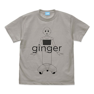 搖曳露營△ (細碼) ginger 淺灰 T-Shirt Ginger T-Shirt /LIGHT GRAY-S【Laid-Back Camp】