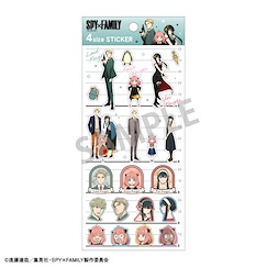 間諜過家家 4size STICKER 貼紙 動畫 4 Size Sticker Anime【SPY×FAMILY】