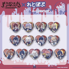 魔鬼戀人 心形徽章 魔鬼戀人 ZERO (13 個入) Retpop Heart Can Badge A (13 Pieces)【Diabolik Lovers】