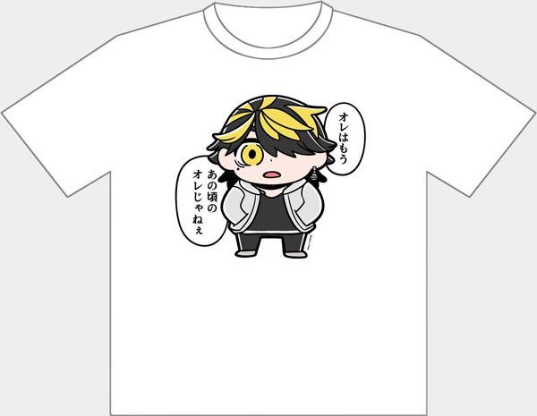 東京復仇者 : 日版 (加大)「羽宮一虎」大川ぶくぶ先生插圖 白色 T-Shirt