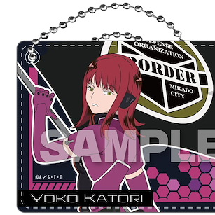 境界觸發者 「香取葉子」隊旗 皮革 證件套 PU Leather Pass Case Katori Yoko【World Trigger】