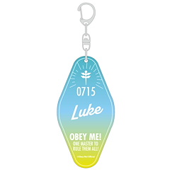 Obey Me！ 「路加」名字 亞克力匙扣 Acrylic Key Chain Luke【Obey Me!】
