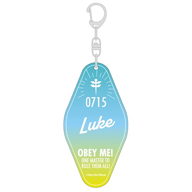 Obey Me！ 「路加」名字 亞克力匙扣 Acrylic Key Chain Luke【Obey Me!】