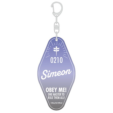 Obey Me！ 「Simeon」名字 亞克力匙扣 Acrylic Key Chain Simeon【Obey Me!】