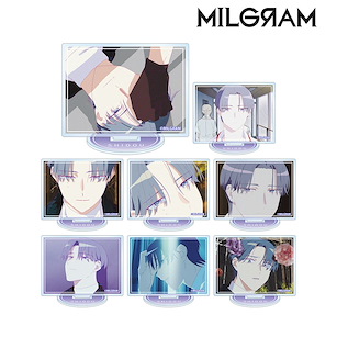 MILGRAM -米爾格倫- 「シドウ」亞克力企牌 MV: スローダウン (8 個入) Music Video Acrylic Stand Shidou Throw Down (8 Pieces)【Milgram】