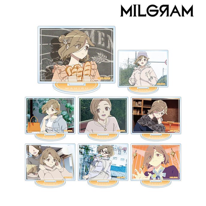 MILGRAM -米爾格倫- : 日版 「マヒル」亞克力企牌 MV: 愛なんですよ (8 個入)