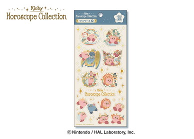 星之卡比 「卡比」KIRBY 星座系列 透明貼紙 A KIRBY Horoscope Collection Clear Sticker A (12 Pieces)【Kirby's Dream Land】