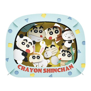 蠟筆小新 「野原新之助」動物 立體紙雕 Paper Theater PT-257 Animal Shin-chan【Crayon Shin-chan】