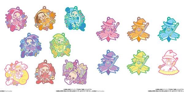 小魔女DoReMi 橡膠掛飾 軟糖食玩 (12 個入) Pukkuri Rubber Mascot (12 Pieces)【Ojamajo Doremi】