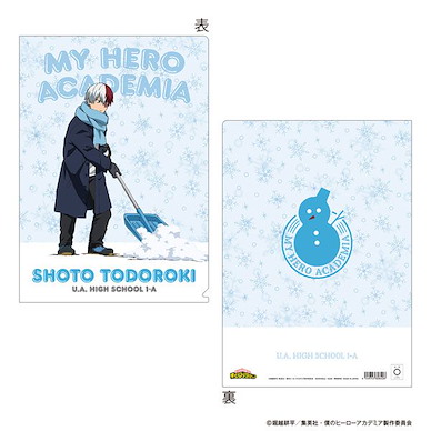 我的英雄學院 「轟焦凍」鏟雪 Ver. A4 文件套 Clear File Todoroki Shoveling Snow【My Hero Academia】