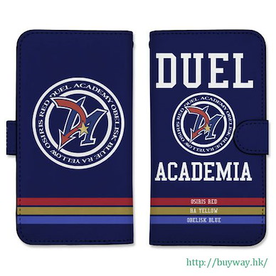 遊戲王 系列 「Duel Academia」158mm 筆記本型手機套 (iPhone6plus/7plus/8plus) Book-style Smartphone Case 158: GX Duel Academia【Yu-Gi-Oh!】