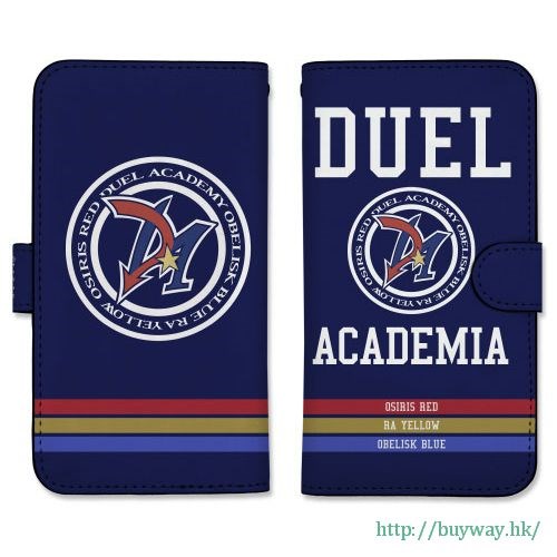 遊戲王 系列 : 日版 「Duel Academia」138mm 筆記本型手機套 (iPhone6/7/8)