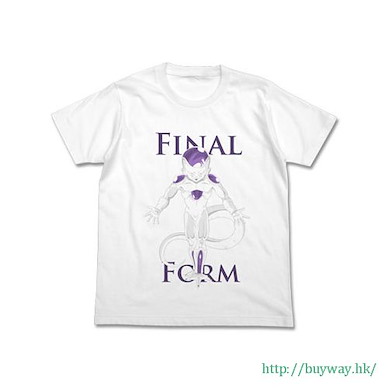 龍珠 (細碼)「菲利」Final form 白色 T-Shirt Frieza Final form T-Shirt / WHITE-S【Dragon Ball】