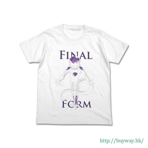 龍珠 : 日版 (大碼)「菲利」Final form 白色 T-Shirt