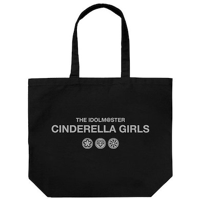 偶像大師 灰姑娘女孩 黑色 大容量 手提袋 Large Tote Bag / BLACK【The Idolm@ster Cinderella Girls】