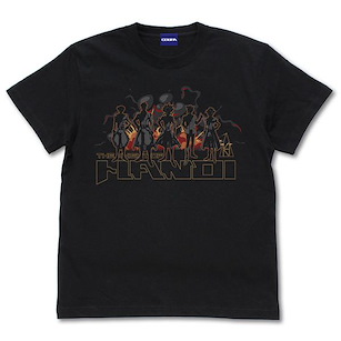 遊戲王 (中碼) 遊戲王VRAINS 左輪和漢諾騎士 黑色 T-Shirt Yu-Gi-Oh! VRAINS Revolver and Knights of Hanoi T-Shirt /BLACK-M【Yu-Gi-Oh!】