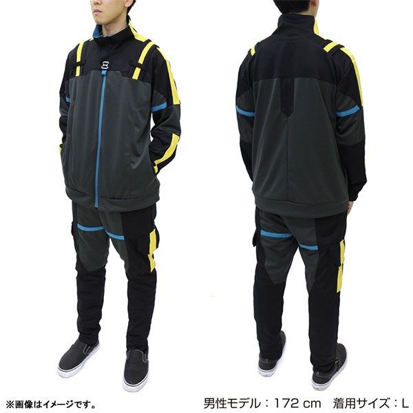 機動戰士高達系列 : 日版 (大碼)「凱薩衛」閃光之凱薩衛 飛行員服裝設計 球衣 套裝 (上衣 + 褲)