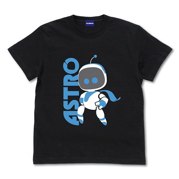 太空機器人遊戲間 : 日版 (中碼)「ASTRO」黑色 T-Shirt