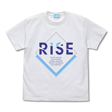 Extreme Hearts (中碼) RISE 白色 T-Shirt RISE T-Shirt /WHITE-M【Extreme Hearts】