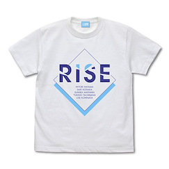 Extreme Hearts (大碼) RISE 白色 T-Shirt RISE T-Shirt /WHITE-L【Extreme Hearts】
