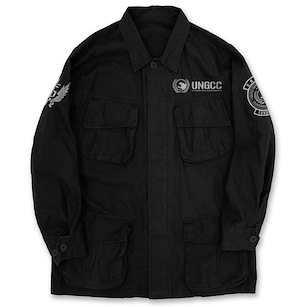 哥斯拉系列 (加大) UNGCC 黑色 外套 G-Force Fatigue Jacket /BLACK-XL【Godzilla Series】
