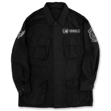 哥斯拉系列 (大碼) UNGCC 黑色 外套 G-Force Fatigue Jacket /BLACK-L【Godzilla Series】
