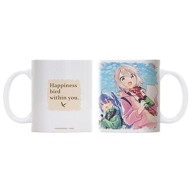 幸福觀鳥 「時庭翼 + 宮內鈴」全彩 陶瓷杯 Full Color Mug【Shiawase Torimingu】