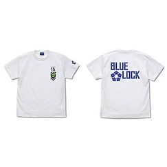 BLUE LOCK 藍色監獄 (加大) BLUE LOCK 白色 T-Shirt TV Anime Supplies Style T-Shirt /WHITE-XL【Blue Lock】